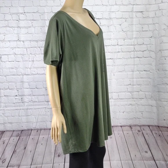 New Torrid Size 5X Army Green classic fit rop - Picture 4 of 8
